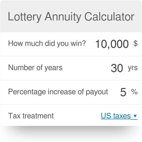 lottery calculator michigan